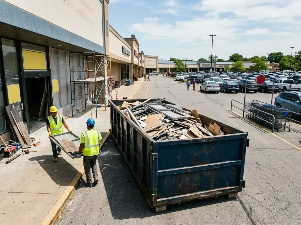 retail-store-renovation-debris-003 — frequently asked questions, Roll-off Dumpster Rentals in Hoisington, KS